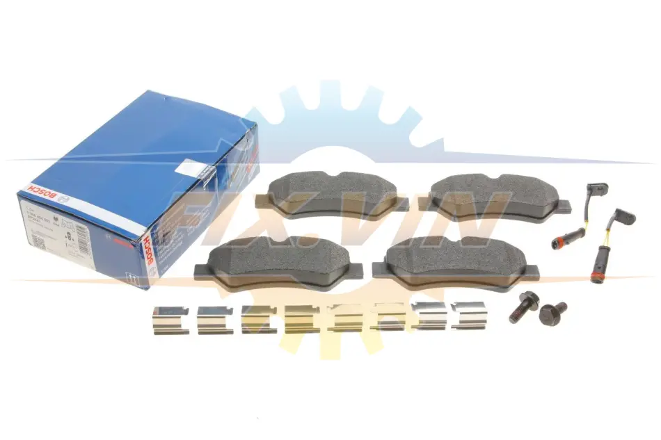 ДИСКОВІ КОЛОДКИ BOSCH 0 986 494 601 (фото 1)