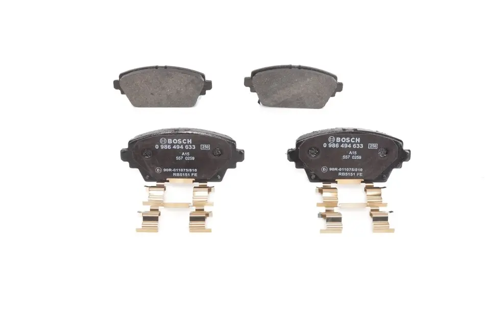 Комплект гальмівних колодок BOSCH 0986494633 (фото 1)