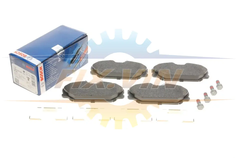ДИСКОВІ КОЛОДКИ BOSCH 0 986 494 656 (фото 1)