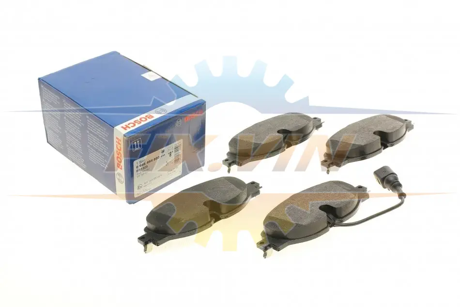 Гальмівні колодки AUDI/SKODA/VW A3/Octavia/Golf "F "12>> BOSCH 0 986 494 660 (фото 1)