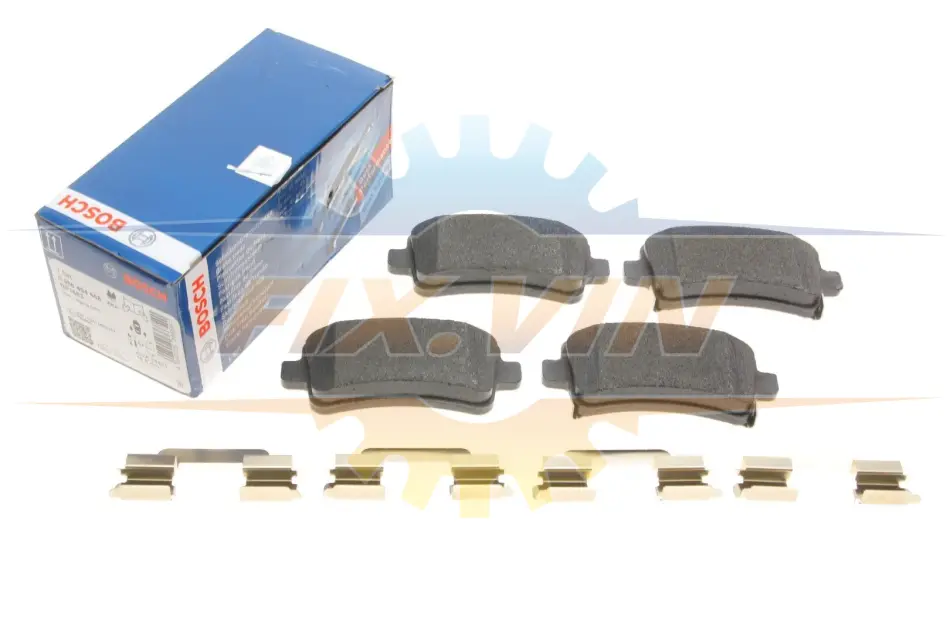 ДИСКОВІ КОЛОДКИ BOSCH 0 986 494 668 (фото 1)