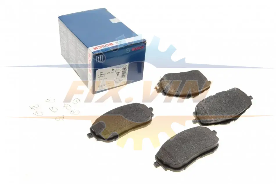 Колодки гальмівні дискові BOSCH 0 986 494 676 (фото 1)