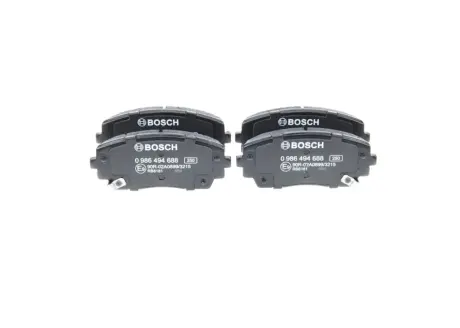 Гальмівні колодки дискові BOSCH 0986494688