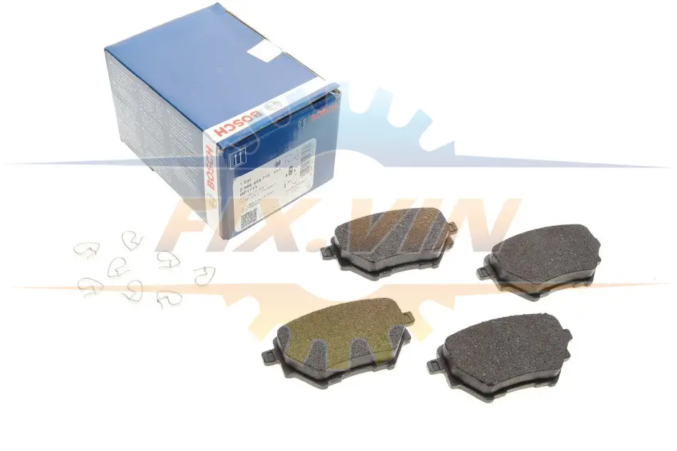 Колодки гальмівні дискові BOSCH 0 986 494 716 (фото 1)