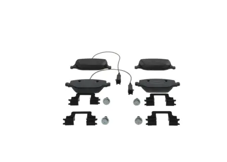 Дисковые тормозные колодки, комплект BOSCH 0986494717