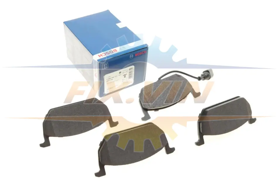 ГАЛЬМІВНІ КОЛОДКИ, ДИСКОВІ BOSCH 0 986 494 721 (фото 1)