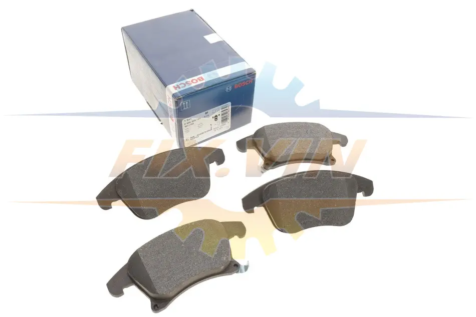 Колодки гальмівні дискові BOSCH 0 986 494 744 (фото 1)