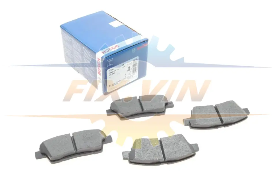 Гальмівні колодки дискові HYUNDAI Genesis \'\'R \'\'14>> BOSCH 0 986 494 766 (фото 1)