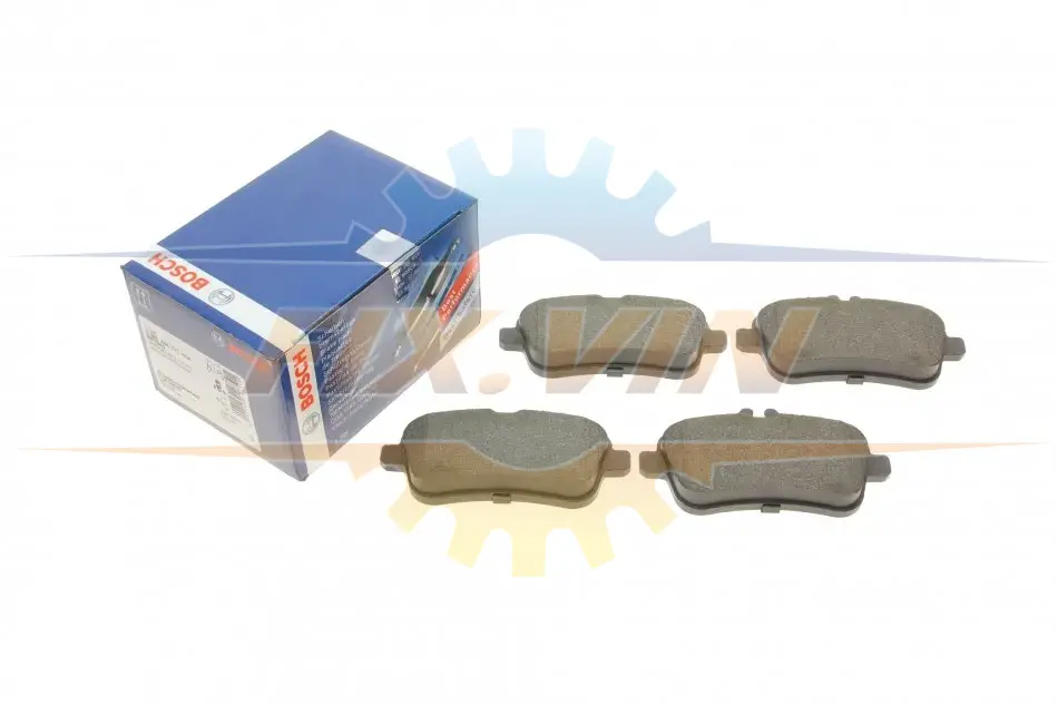 Колодки гальмівні дискові MB A/CLA/GL/GLE/M/SLC/SLK \'\'R \'\'11>> BOSCH 0 986 494 771 (фото 1)