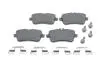 Колодки гальмівні дискові MERCEDES GL(X166)/ ML(W166) "R "11>> BOSCH 0986494783 (фото 1)