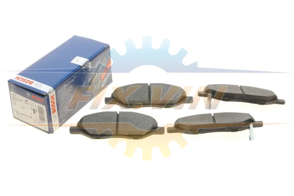 Гальмівні колодки дискові NISSAN Tiida/Note "F "04>> BOSCH 0 986 494 867 (фото 1)