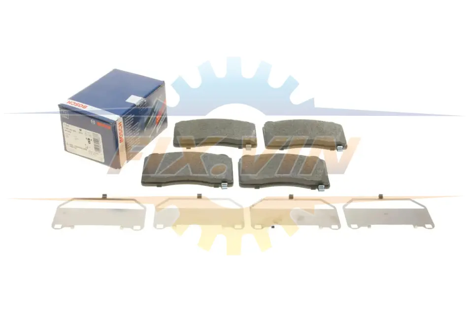 Гальмівні колодки дискові TESLA Model S \'\'F BOSCH 0 986 494 880 (фото 1)