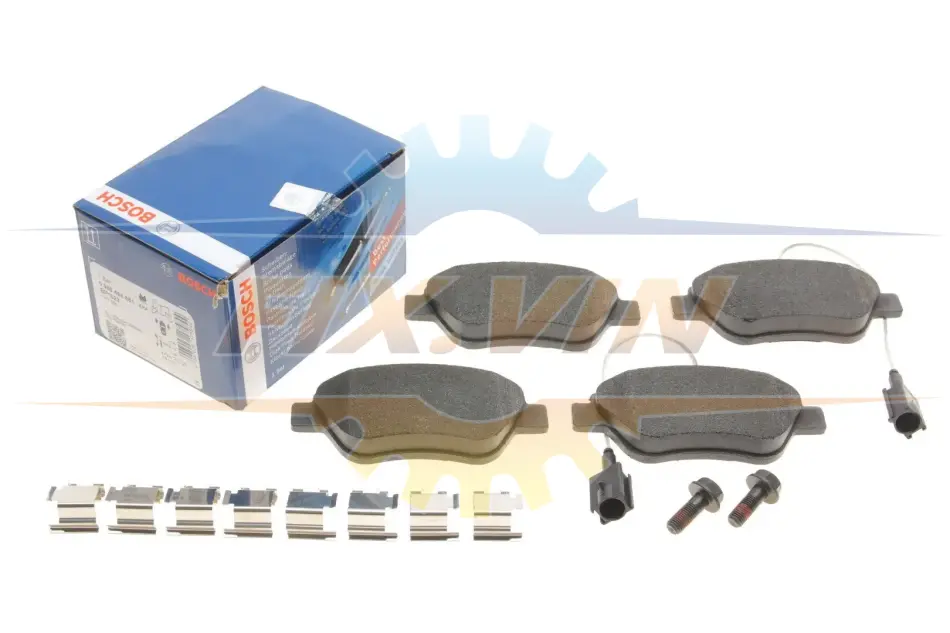 Колодки гальмівні (передні) Fiat Punto 09- BOSCH 0 986 494 881 (фото 1)