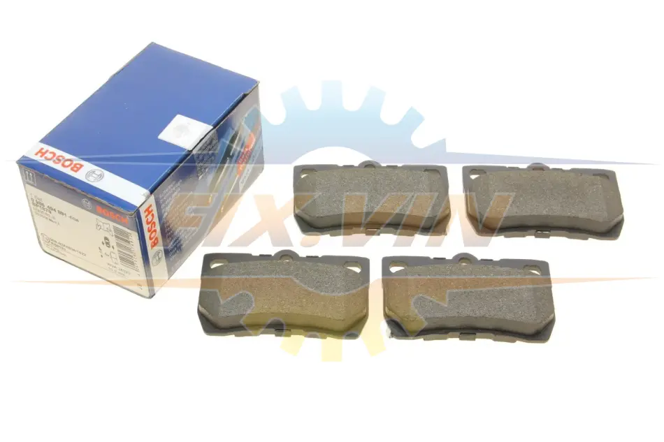 Колодки гальмівні дискові \'\'R LEXUS GS/IS \'\'55->> BOSCH 0 986 494 891 (фото 1)