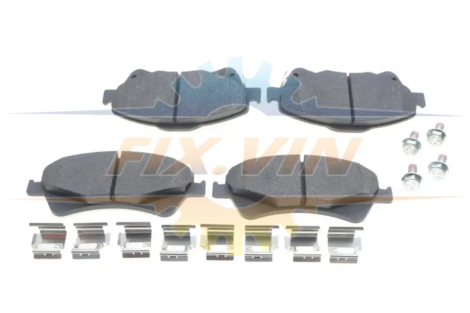 Колодки гальмівні (передні) Toyota Avensis/Verso 08-18/Auris 06-15 (з прижимною пластиною) BOSCH 0986494932 (фото 1)
