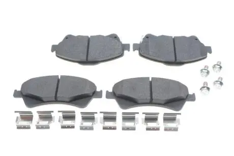 Колодки гальмівні (передні) Toyota Avensis/Verso 08-18/Auris 06-15 (з прижимною пластиною) BOSCH 0986494932