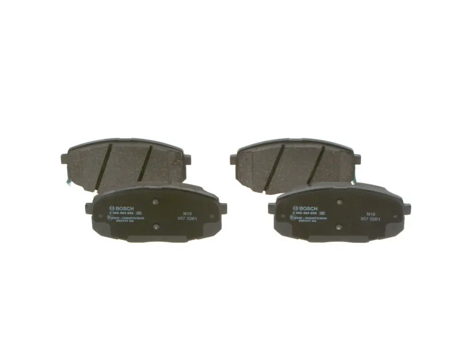 Колодки гальмівні дискові KIA Cee\'d \'\'F 1.4-1.6 \'\'07-12 - заміна на 0986424811 BOSCH 0 986 494 995 (фото 1)