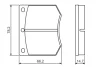 Комплект тормозных колодок BOSCH 0986495079 (фото 5)