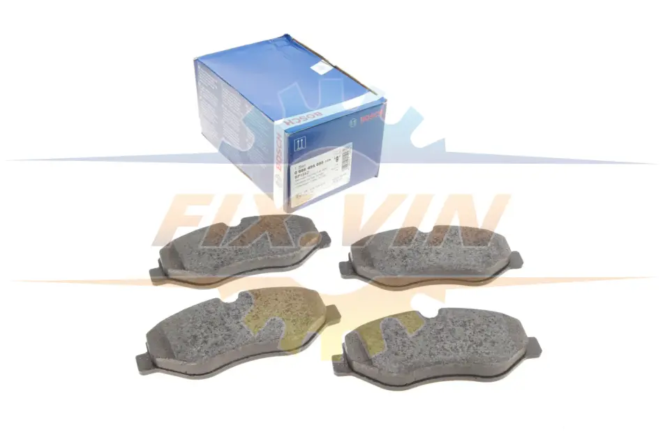 Колодки гальмівні дискові BOSCH 0 986 495 098 (фото 1)