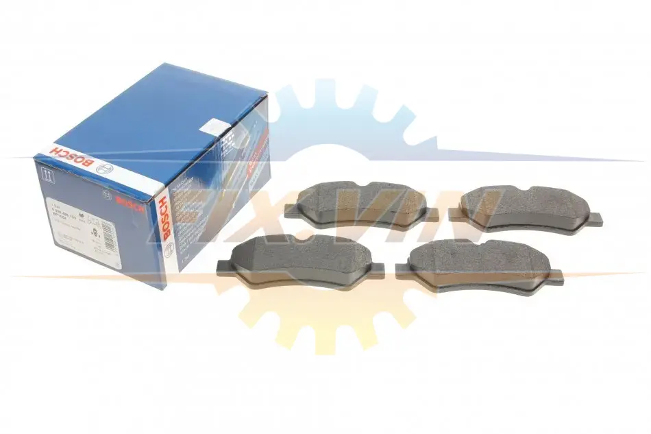 Колодки гальмівні дискові BOSCH 0 986 495 100 (фото 1)