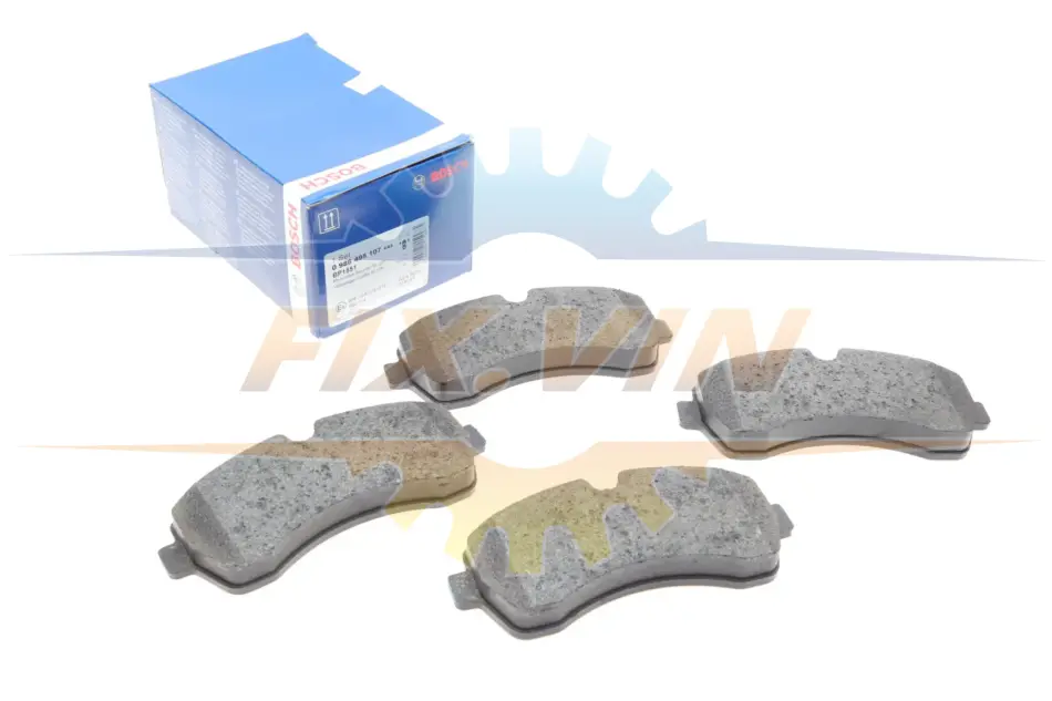 Колодки гальмівні дискові BOSCH 0 986 495 107 (фото 1)