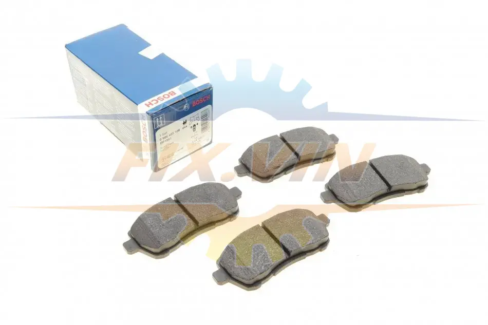 Гальмівні колодки дискові PR2 FORD Fiesta "F "08>> BOSCH 0 986 495 108 (фото 1)