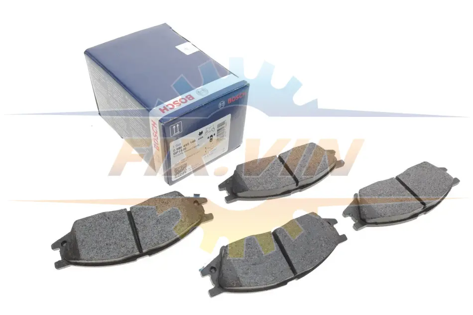Колодки гальмівні дискові BOSCH 0986495146 (фото 1)