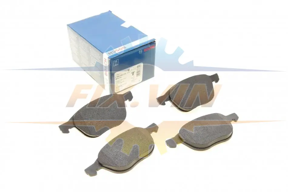 Колодки гальмівні дискові FORD/MAZDA/VOLVO Focus/3/V50/S400/C70/C30 \'\'F \'\'>>07 PR2 BOSCH 0986495215 (фото 1)