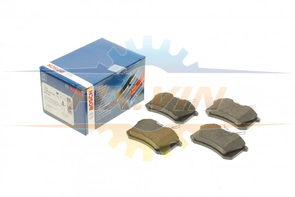 Колодки гальмівні дискові BOSCH 0 986 495 226 (фото 1)