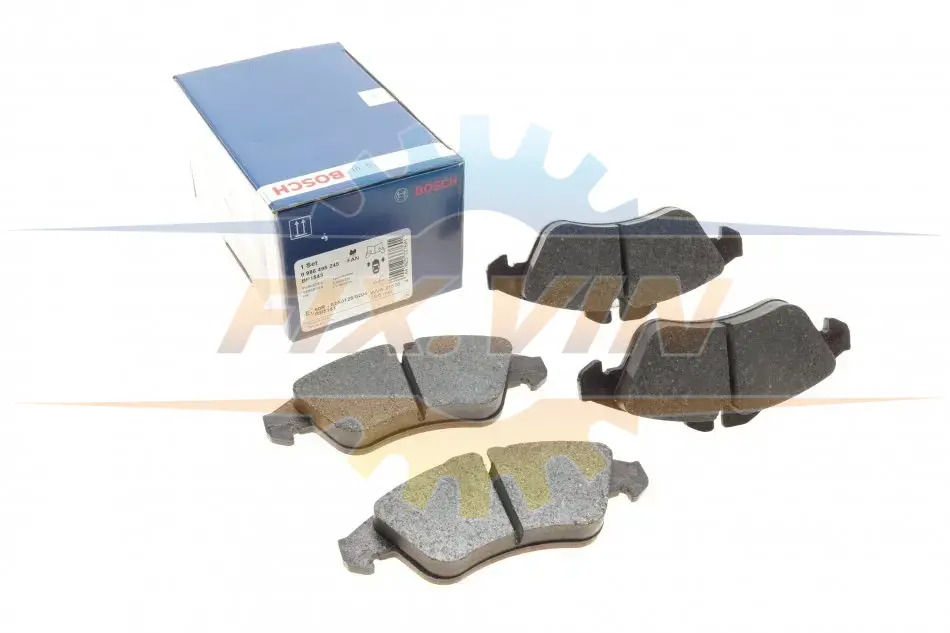 Колодки гальмівні дискові BOSCH 0 986 495 245 (фото 1)