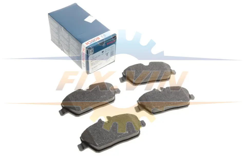 Гальмівні колодки дискові BMW/MINI 1/Clubvan \'\'F "04>> PR2 BOSCH 0 986 495 251 (фото 1)