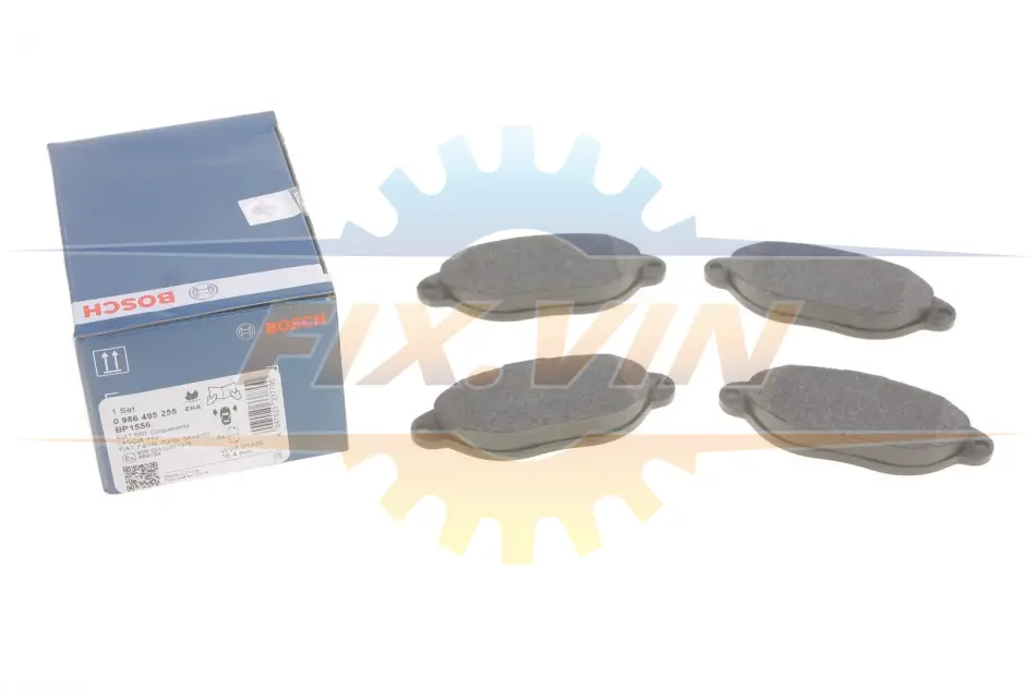 Гальмівні колодки дискові FIAT/FORD/LANCIA 500/Panda/Punto/Ka \'\'F \'\'07>> PR2 BOSCH 0986495255 (фото 1)