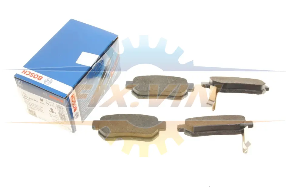 Колодки гальмівні дискові BOSCH 0 986 495 256 (фото 1)