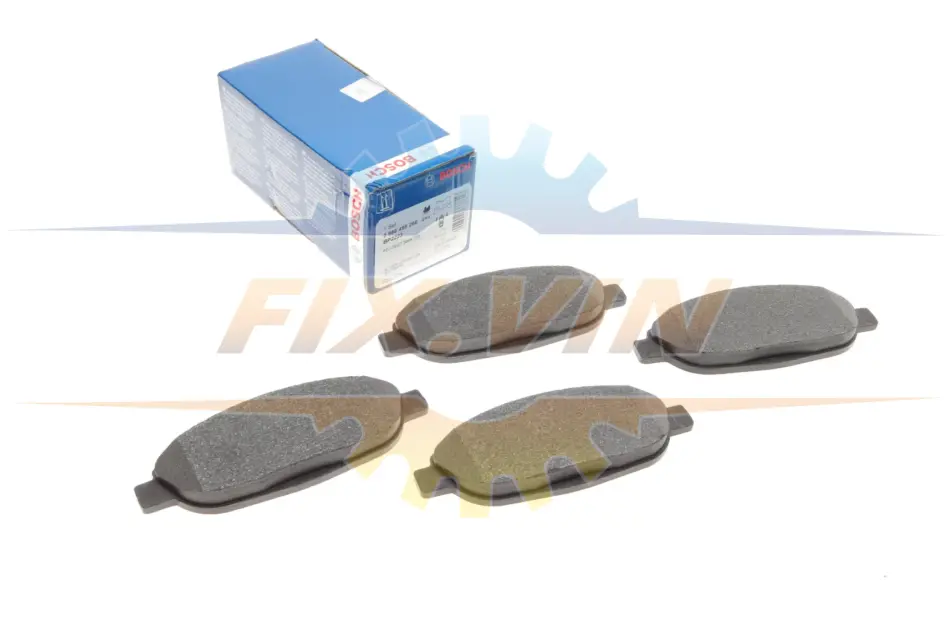 Гальмівні колодки дискові PEUGEOT 3008/308/CC/SW \'\'F \'\'07>> PR2 BOSCH 0 986 495 266 (фото 1)
