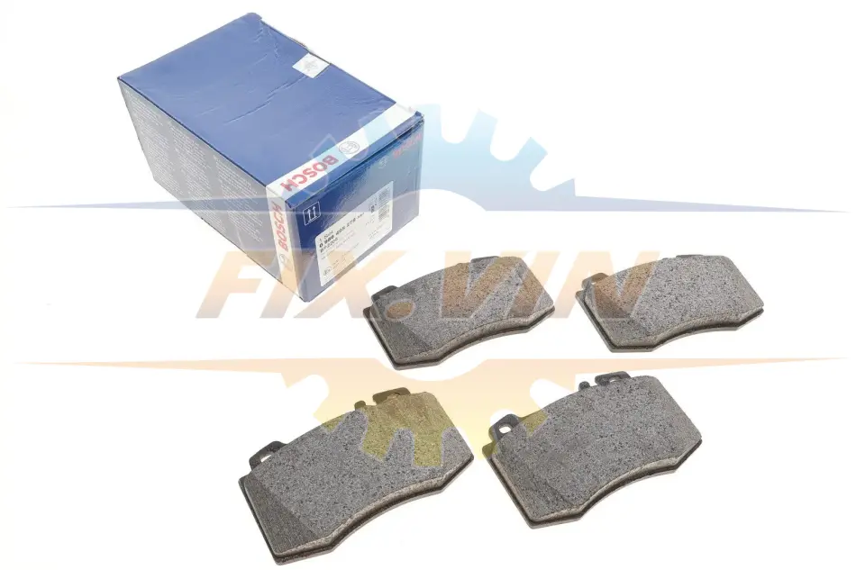Колодки гальмівні дискові MERCEDES CL500/CL55 AMG/CL600/CL63 AMG/ML270/ML320/ML350/ML400/ML430/ML50 BOSCH 0 986 495 278 (фото 1)