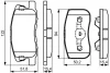 Комплект тормозных колодок BOSCH 0986495313 (фото 5)