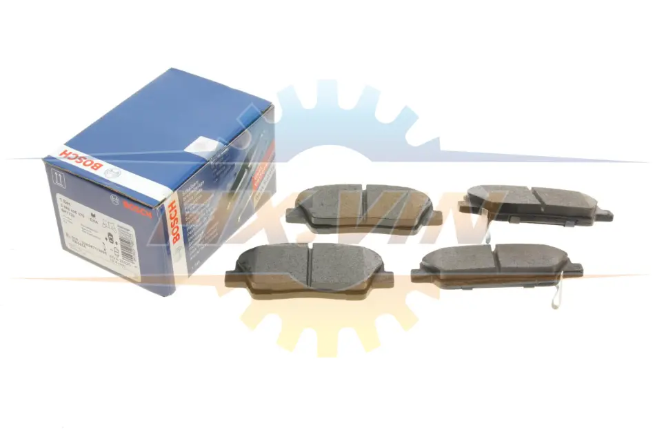Колодки гальмівні дискові BOSCH 0986495370 (фото 1)