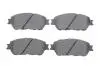 Колодки гальмівні (передні) Toyota Camry/Lexus ES 01-08 (з прижимною пластиною) BOSCH 0986495373 (фото 1)