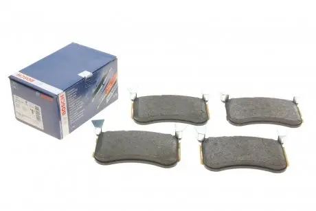 Колодки гальмівні (передні) MB A-class (W176)/CLA (X117) 13-19 0 986 495 398 BOSCH 0986495398