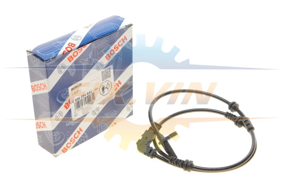 Датчик частоти обертання колеса MERCEDES S250-500 4Matic W221 \'\'F \'\'08-13 BOSCH 0986594642 (фото 1)