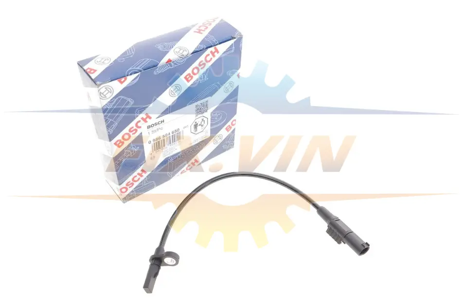 Датчик ABS (задній) MB GL-class (X166)/ML-class (W166)/GLE (W166)/GLS (X166) 11- (L=300) 0 986 594 650 BOSCH 0986594650 (фото 1)