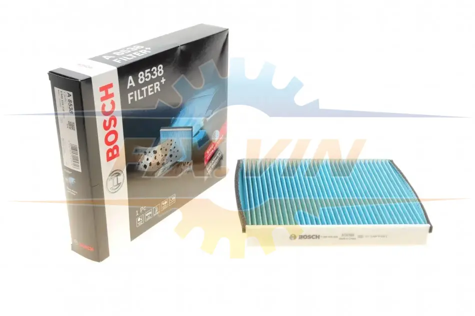 ФІЛЬТР САЛОНУ З АКТИВОВАНИМ ВУГІЛЛЯМ BOSCH 0 986 628 538 (фото 1)
