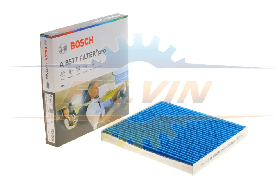 ФІЛЬТР САЛОНУ З АКТИВОВАНИМ ВУГІЛЛЯМ PRO BOSCH 0 986 628 577 (фото 1)