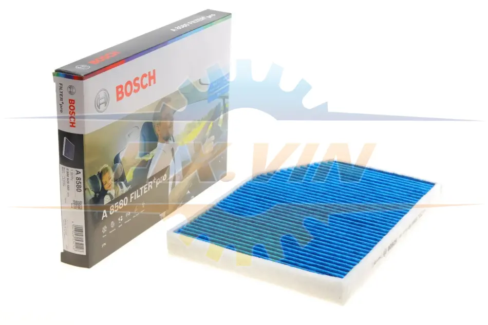 ФІЛЬТР САЛОНУ З АКТИВОВАНИМ ВУГІЛЛЯМ PRO BOSCH 0 986 628 580 (фото 1)
