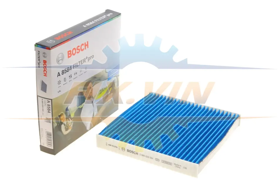 ФІЛЬТР САЛОНУ З АКТИВОВАНИМ ВУГІЛЛЯМ PRO BOSCH 0 986 628 584 (фото 1)