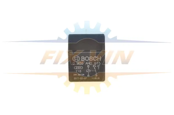 Реле поворотів (24V) Man/MB/Scania (5 контактів) = 0 332 204 202 BOSCH 0 986 AH0 615 (фото 1)