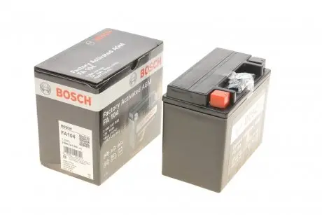 Акумулятор 10Ah-12v (FA104) (150х87х130),L,EN180 Термін гарантії 24 міс BOSCH 0 986 FA1 040