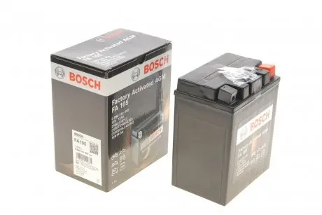 Акумулятор 12Ah-12v (FA105) (133х90х164),R,EN210 Термін гарантії 24 міс BOSCH 0 986 FA1 050