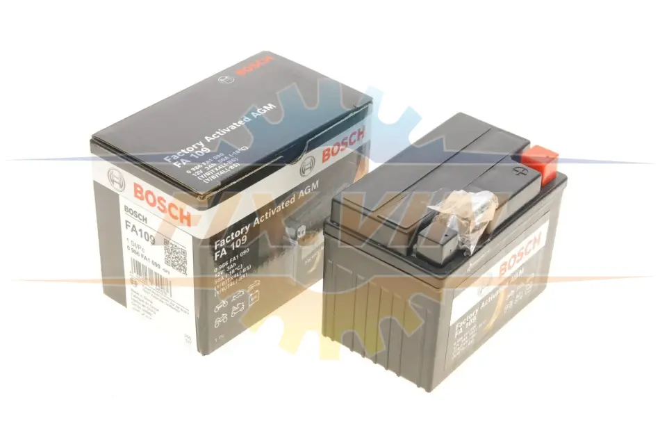 Аккумулятор 3Ah-12v (FA109) (113х70х85),R,EN50 Термін гарантії 24 міс BOSCH 0 986 FA1 090 (фото 1)