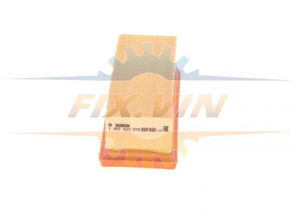 Фільтр повітряний Renault Clio/Kangoo/Twingo 1.2 16V (D4F) 12/00- BOSCH 1457433078 (фото 1)